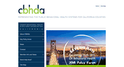 Desktop Screenshot of cbhda.org